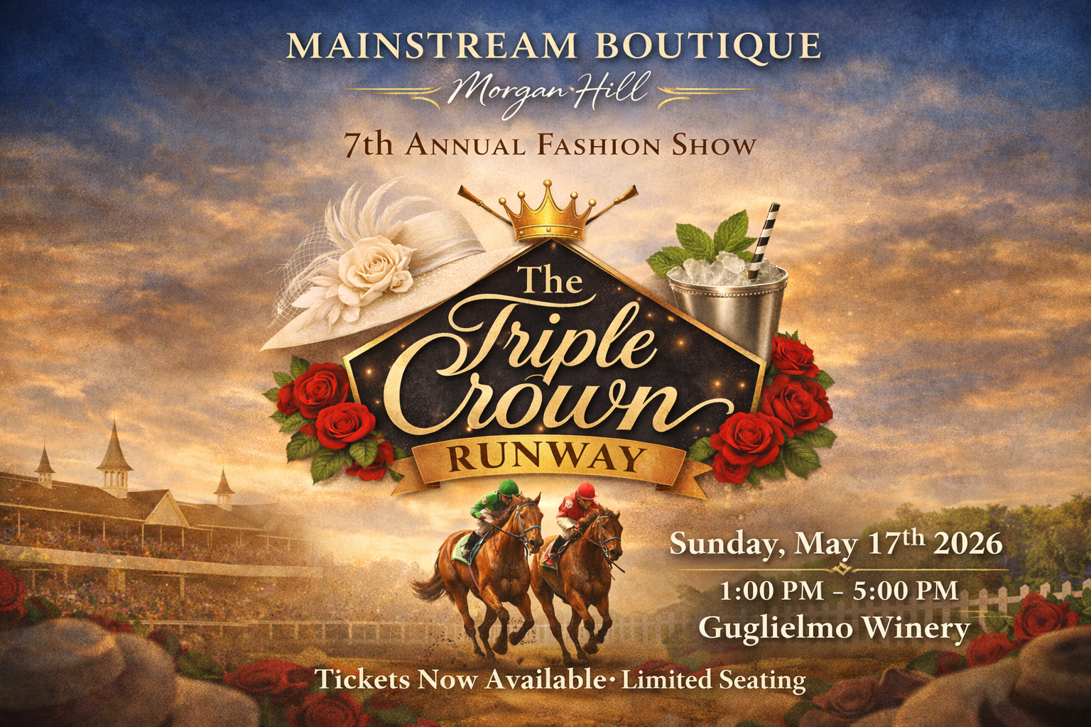 The Triple Crown Runway 7th Annual Fashion Show: Celebrating 7 Years of Style, Community & Giving Back in Morgan Hill